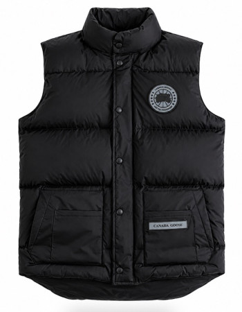 Canada Goose Garson Vest Black Label – Black