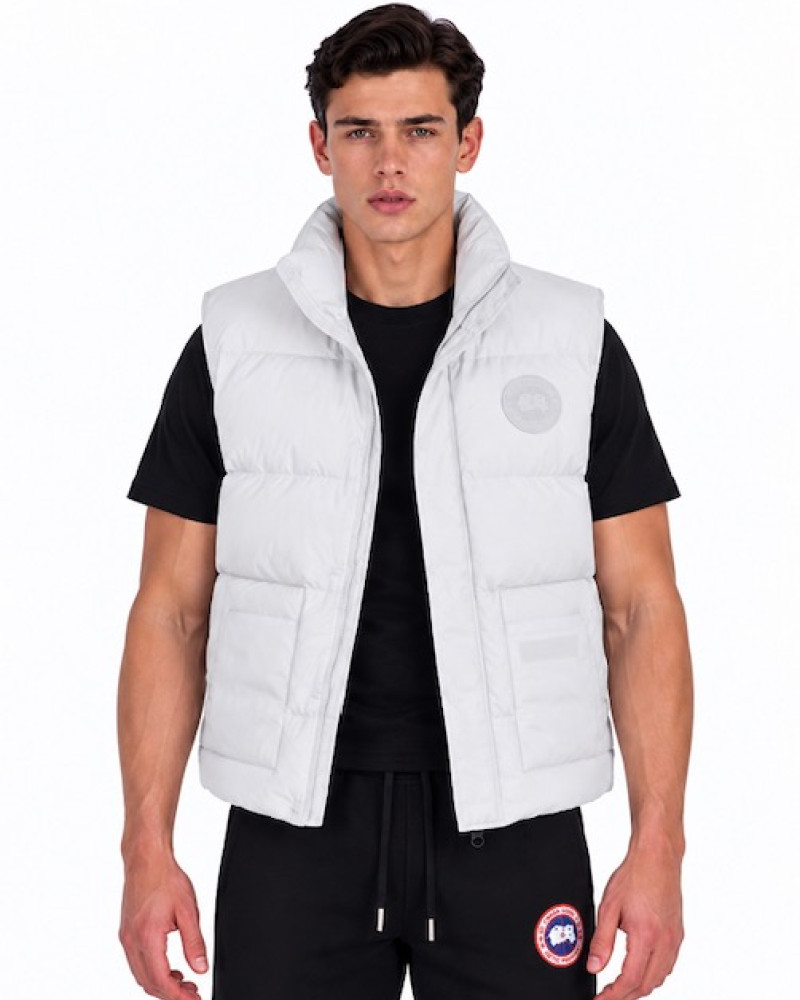 Canada Goose Garson Vest – White / Tonal Disc.