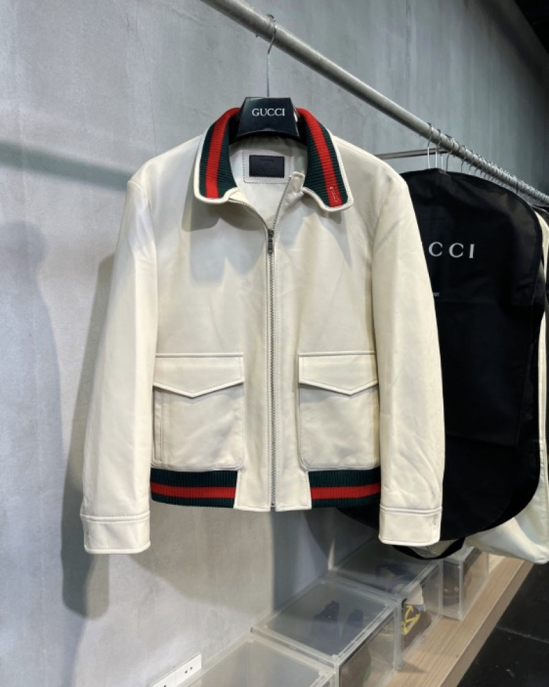 Gucci Leather Jacket 