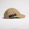 GG Baseball Hat with Web Stripe Designer Cap