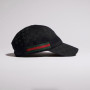 GG Baseball Hat with Web Stripe Designer Cap