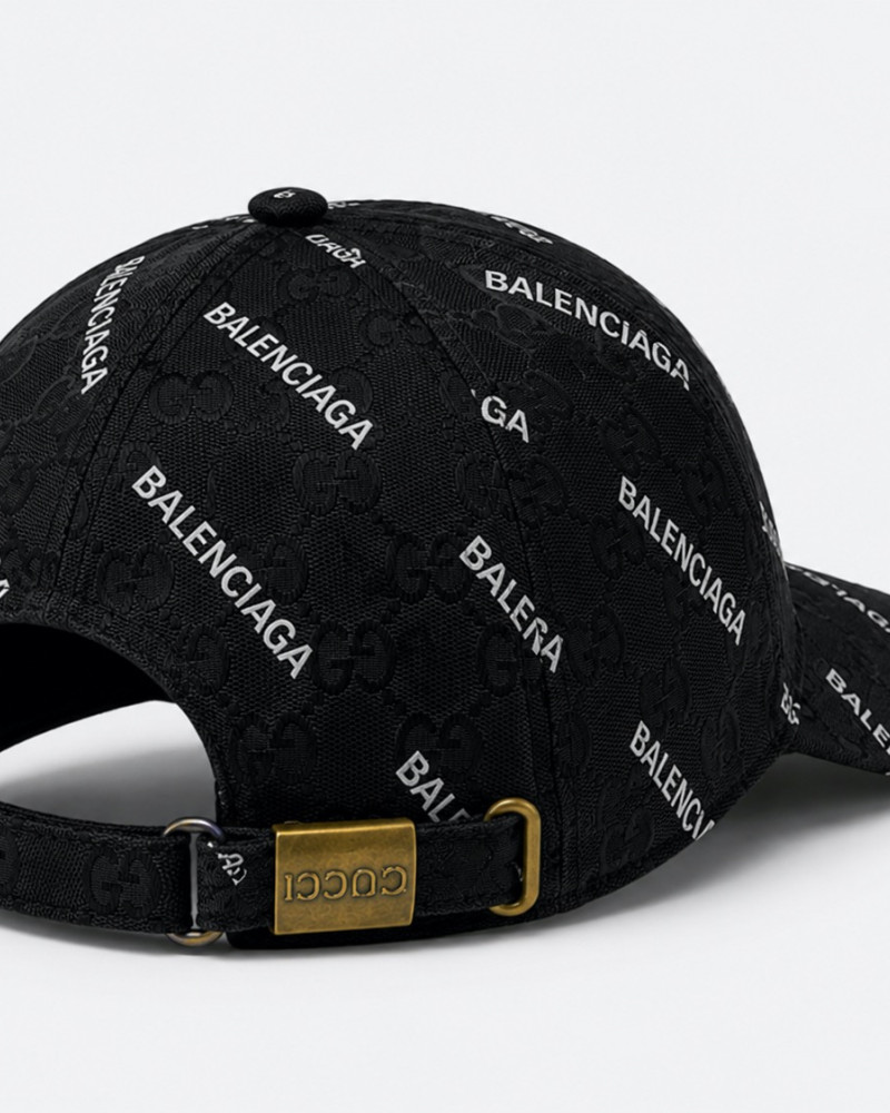 Gucci x Balenciaga Hacker Project GG Baseball Cap – Black