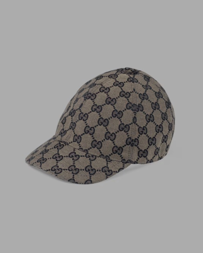 Gucci Original GG Canvas Baseball Cap – Beige & Navy