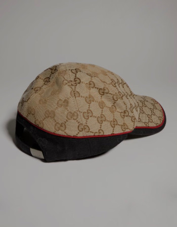 Gucci Original GG Canvas Baseball Cap – Beige & Black