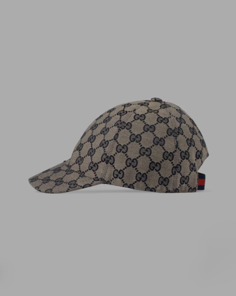 Gucci Original GG Canvas Baseball Cap – Beige & Navy