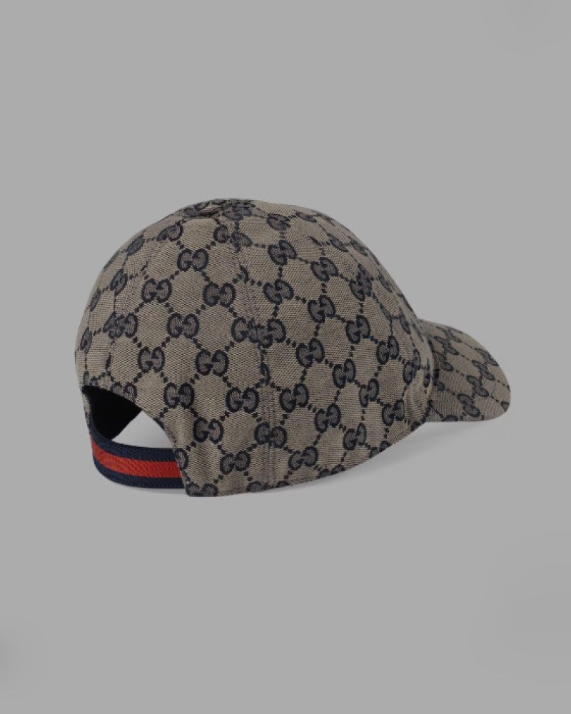 Gucci Original GG Canvas Baseball Cap – Beige & Navy