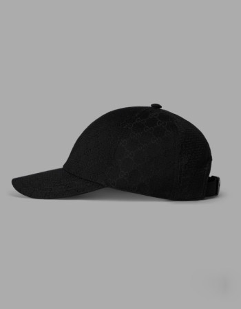 Gucci GG Supreme Canvas Baseball Cap – Black