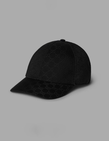 Gucci GG Supreme Canvas Baseball Cap – Black