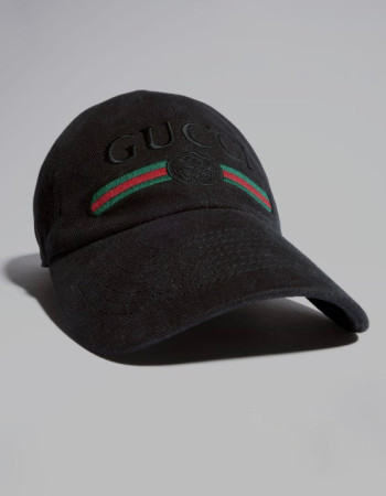 Gucci Interlocking G Web Baseball Cap – with embroidery