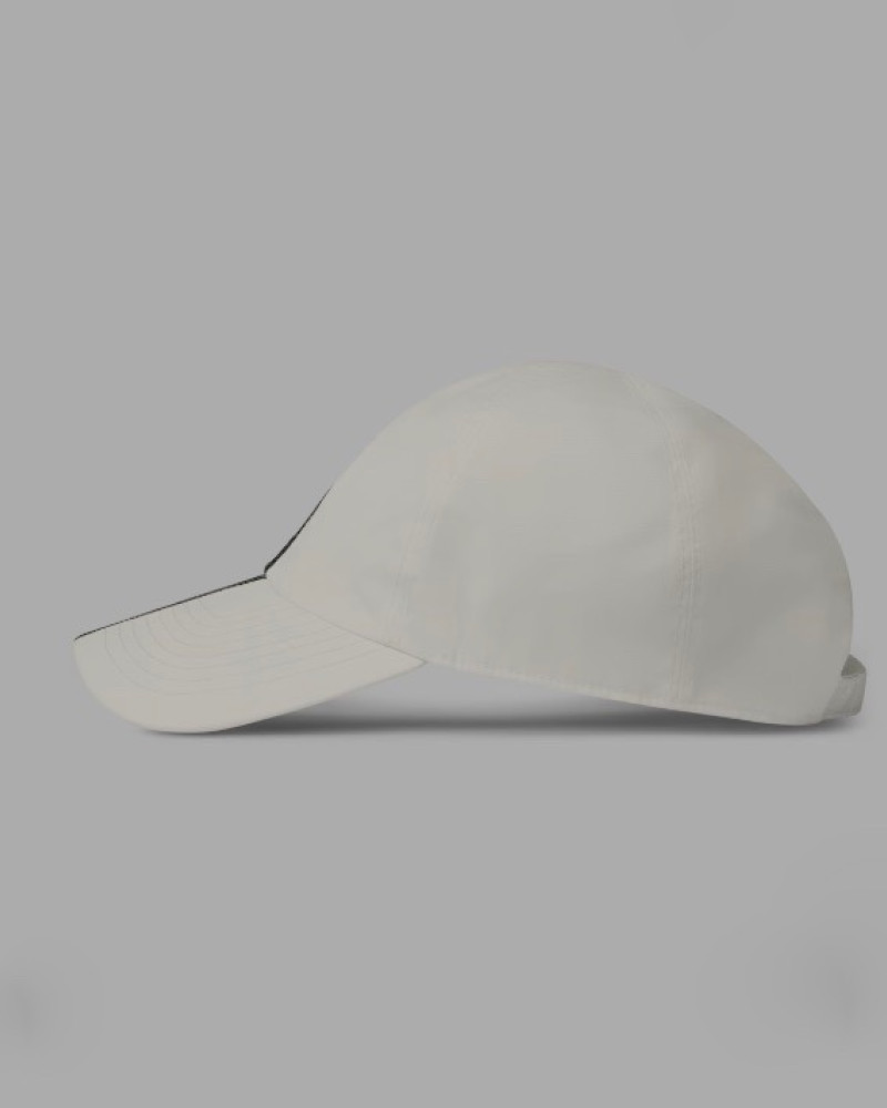 Gucci Cotton Baseball Hat with Web – White