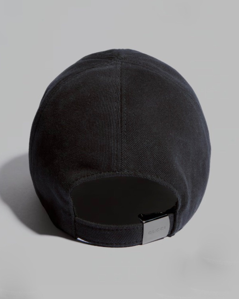 Gucci Interlocking G Web Baseball Cap – with embroidery