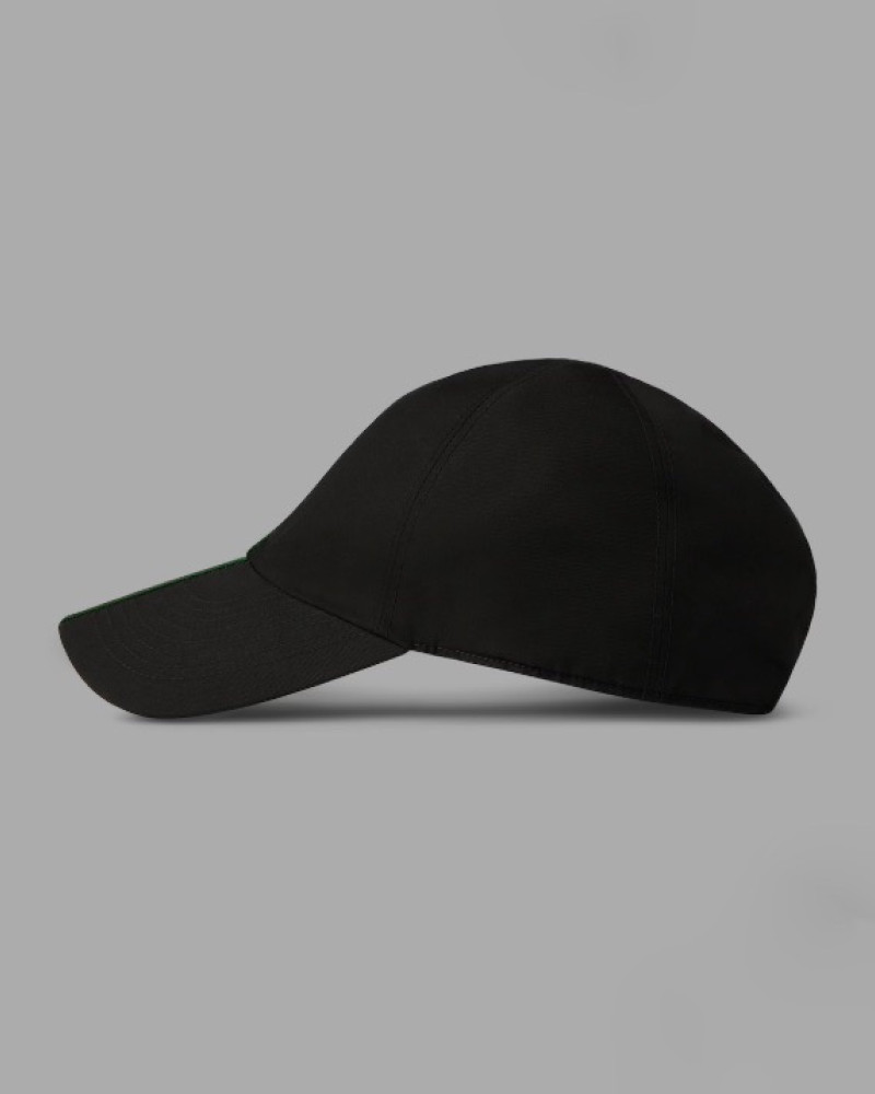Gucci Cotton Baseball Hat with Web – Black