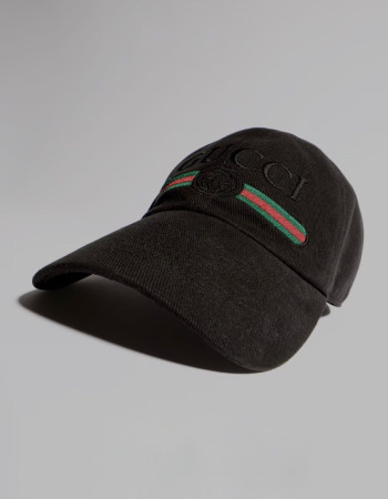 Gucci Interlocking G Web Baseball Cap – with embroidery
