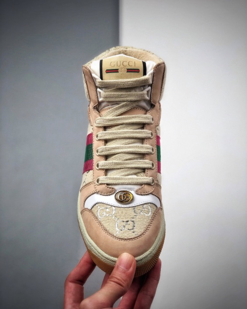 Gucci Screener GG High-Top Sneakers
