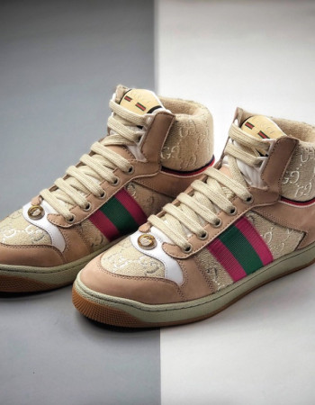 Gucci Screener GG High-Top Sneakers