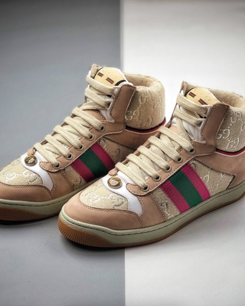 Gucci Screener GG High-Top Sneakers