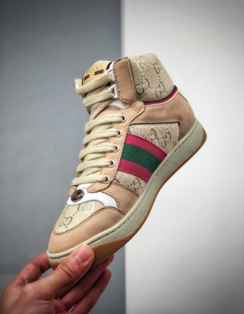 Gucci Screener GG High-Top Sneakers
