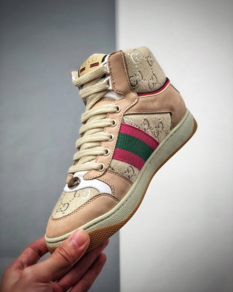 Gucci Screener GG High-Top Sneakers