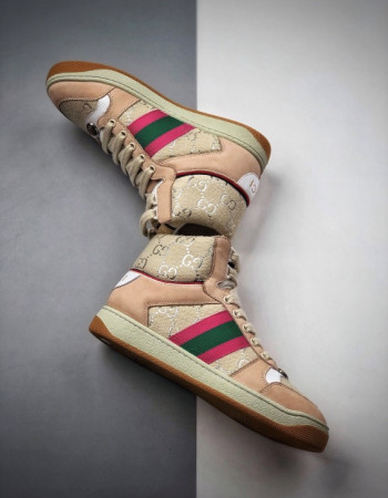 Gucci Screener GG High-Top Sneakers