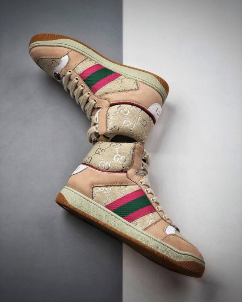 Gucci Screener GG High-Top Sneakers