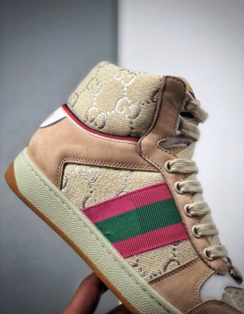 Gucci Screener GG High-Top Sneakers