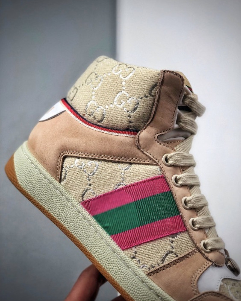 Gucci Screener GG High-Top Sneakers