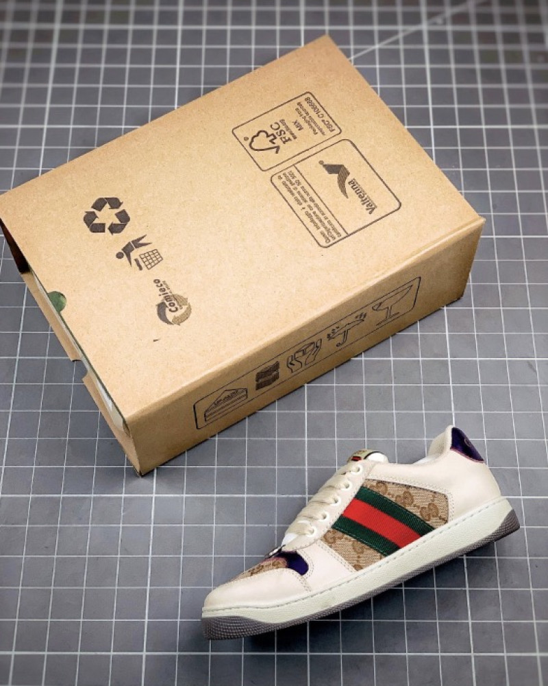 Gucci Screener GG Low-Top Sneakers.
