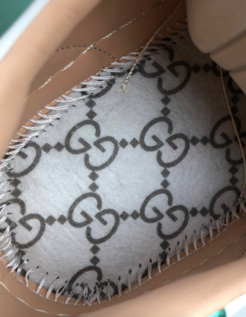 Gucci Platform Ace Sneakers Embroidered Bee.