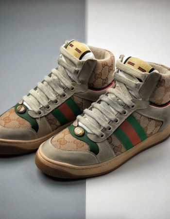 Gucci Screener GG High-Top Sneakers