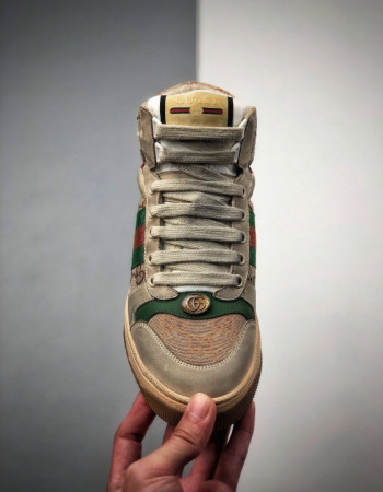 Gucci Screener GG High-Top Sneakers