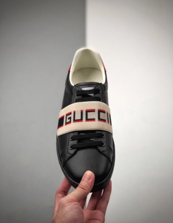 Gucci Ace Sneakers Elastic Gucci Band 