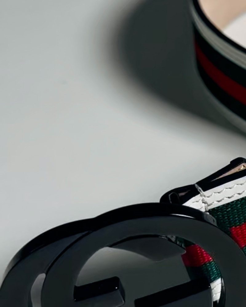 Gucci Interlocking GG Web Belt