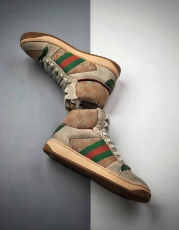 Gucci Screener GG High-Top Sneakers