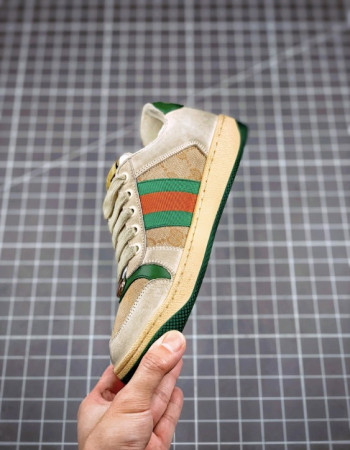 Gucci Screener GG Low-Top Sneakers.