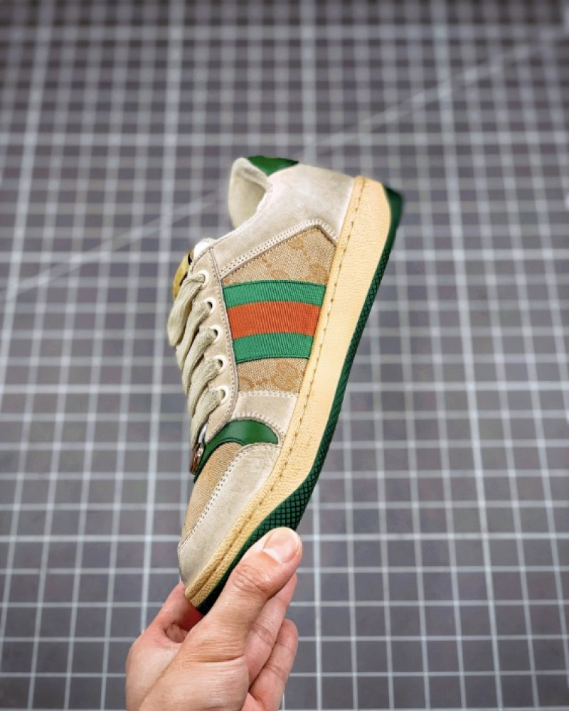 Gucci Screener GG Low-Top Sneakers.