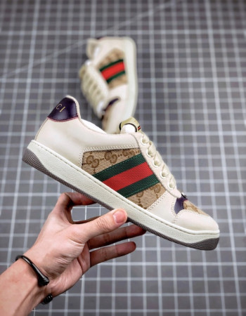 Gucci Screener GG Low-Top Sneakers.