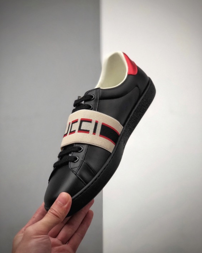 Gucci Ace Sneakers Elastic Gucci Band 