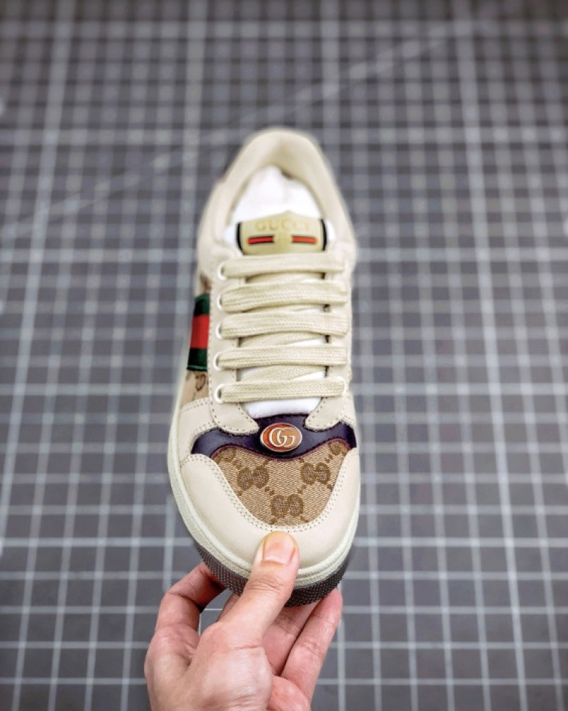 Gucci Screener GG Low-Top Sneakers.
