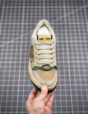 Gucci Screener GG Low-Top Sneakers.