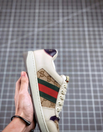 Gucci Screener GG Low-Top Sneakers.