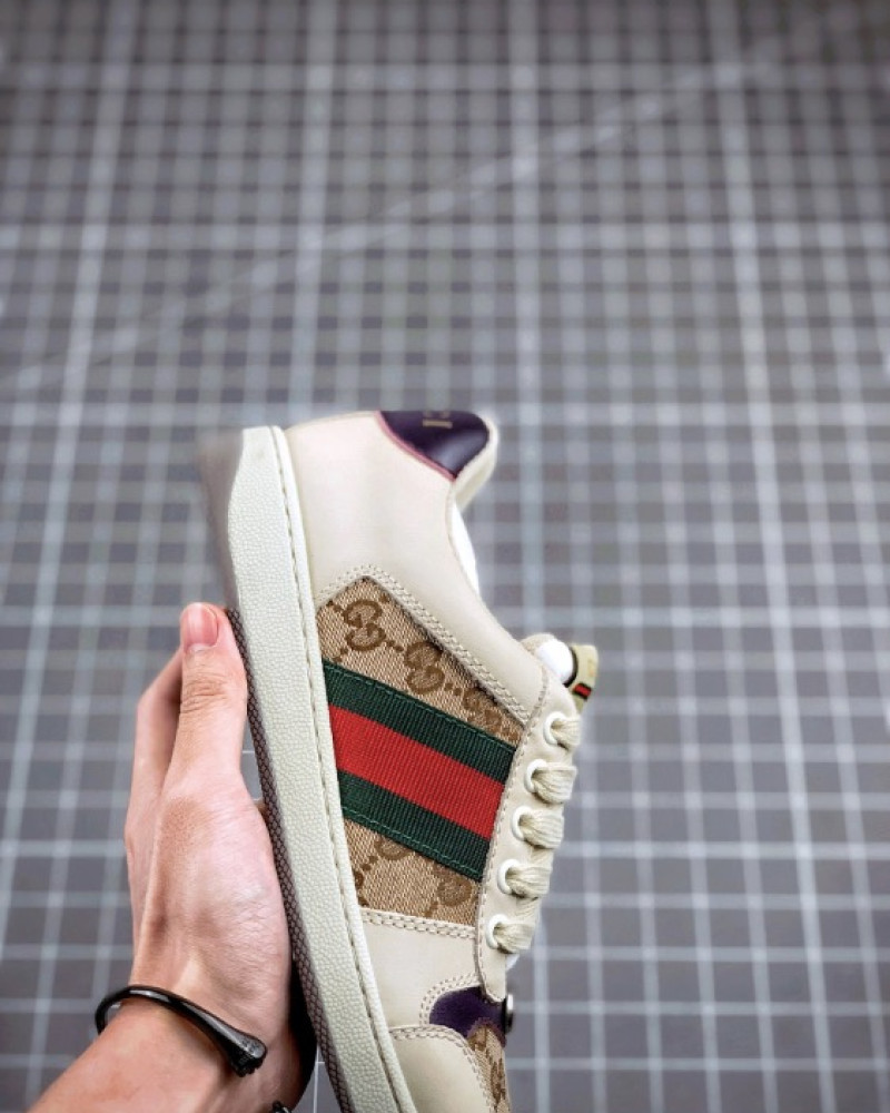 Gucci Screener GG Low-Top Sneakers.