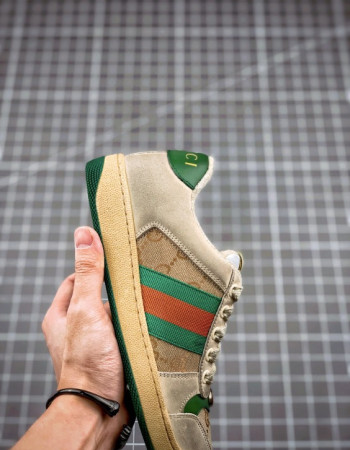 Gucci Screener GG Low-Top Sneakers.