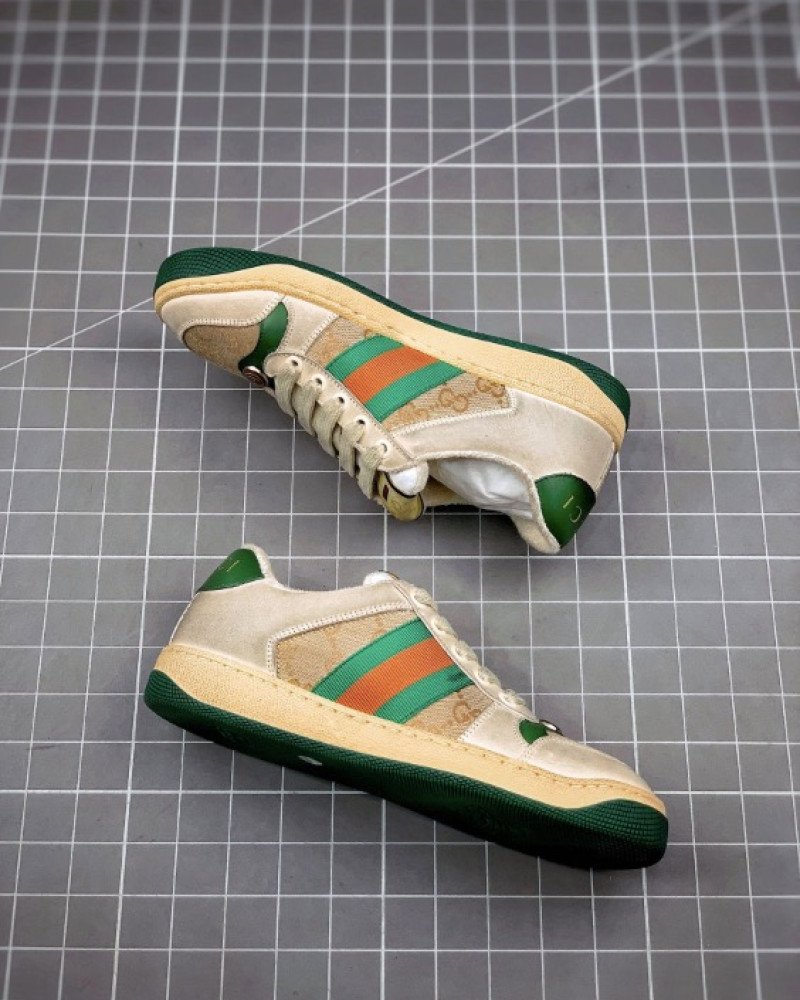 Gucci Screener GG Low-Top Sneakers.