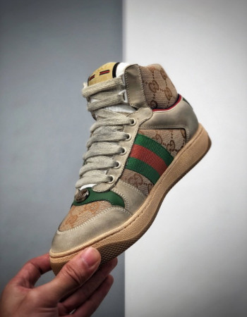 Gucci Screener GG High-Top Sneakers