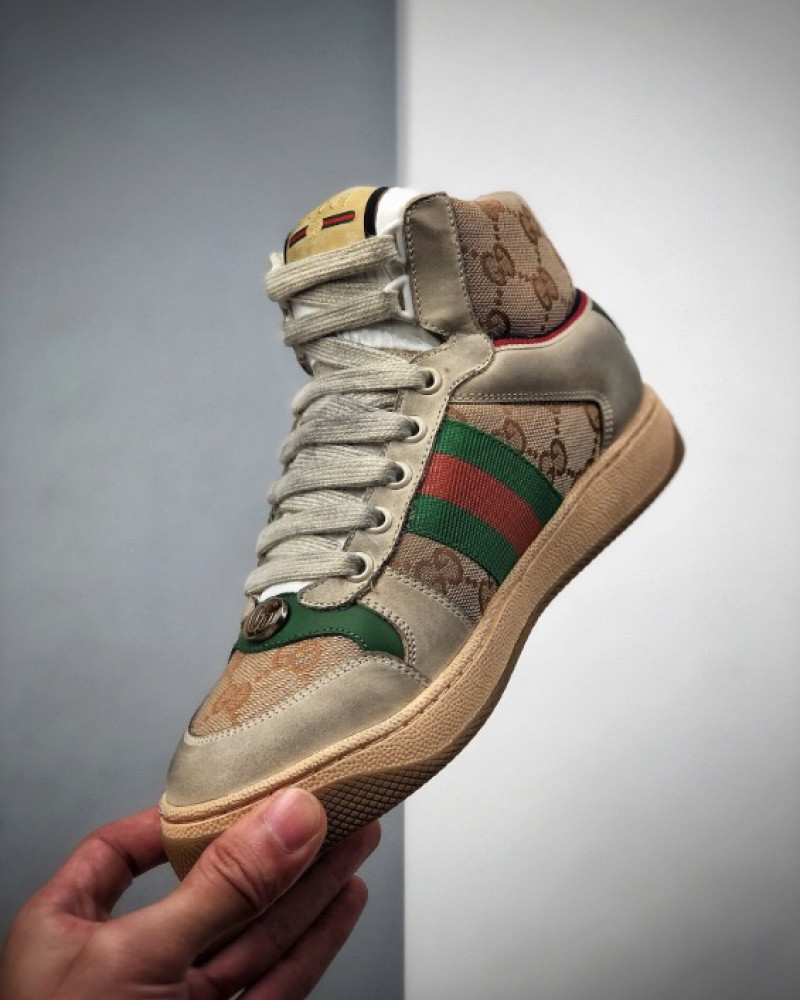 Gucci Screener GG High-Top Sneakers