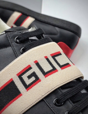 Gucci Ace Sneakers Elastic Gucci Band 