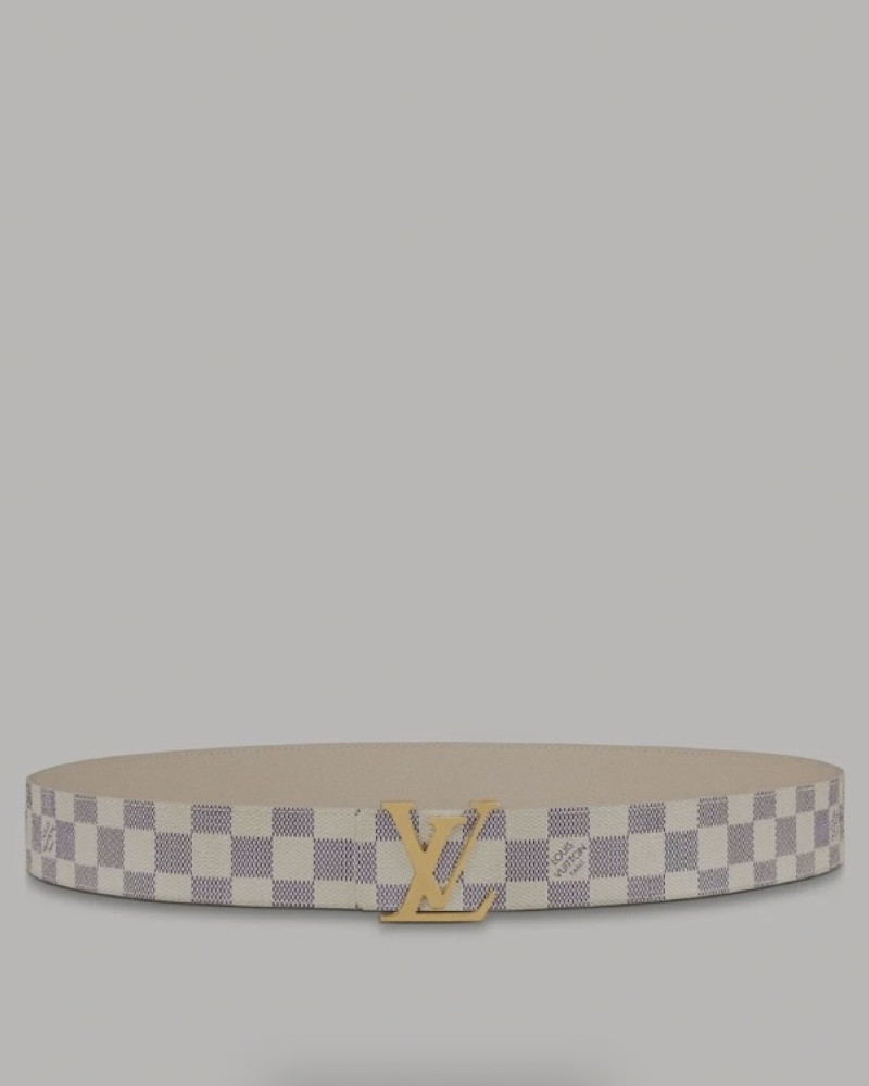 LV Damier Azur Belt 