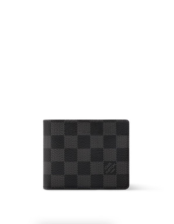 LV Louis Vuitton Damier Graphite Wallet 