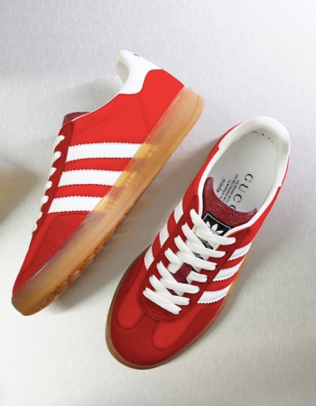 Gucci x Adidas Gazelle Shoes