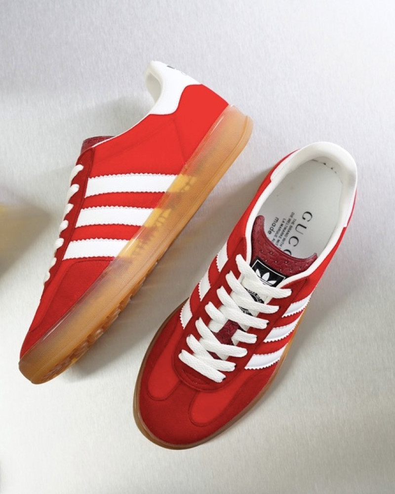 Gucci x Adidas Gazelle Shoes
